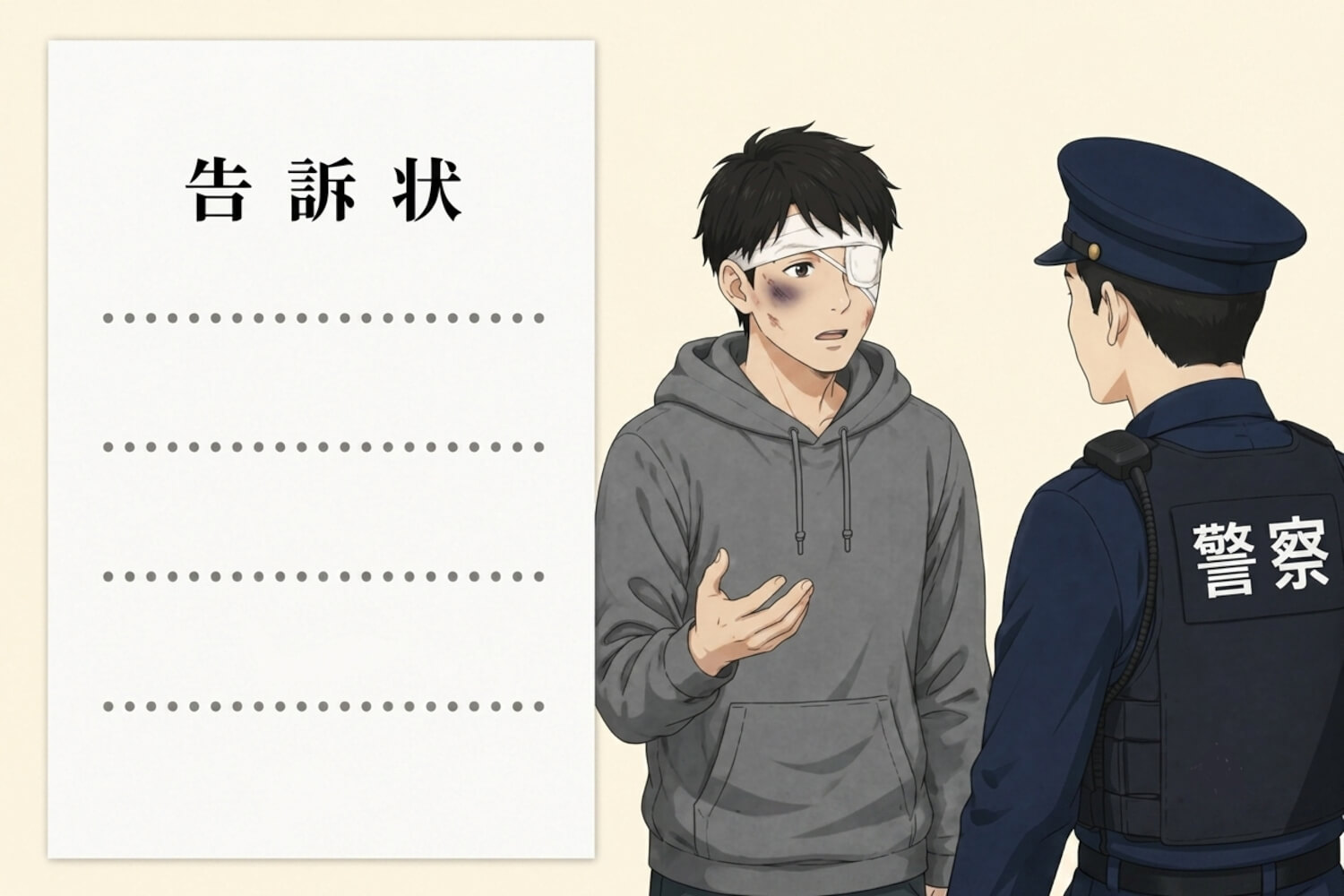 行政書士かわせ事務所【長浜市・彦根市】取扱業務 告訴状作成
