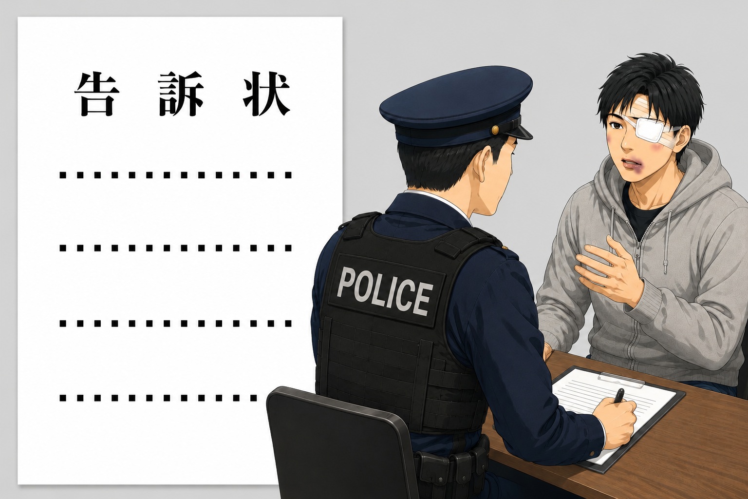 行政書士かわせ事務所【長浜市・彦根市】取扱業務 告訴状作成
