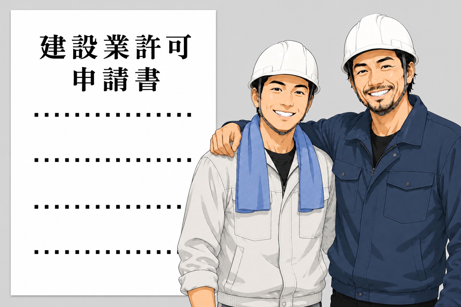 行政書士かわせ事務所【長浜市・彦根市】 取扱業務 建設業許可