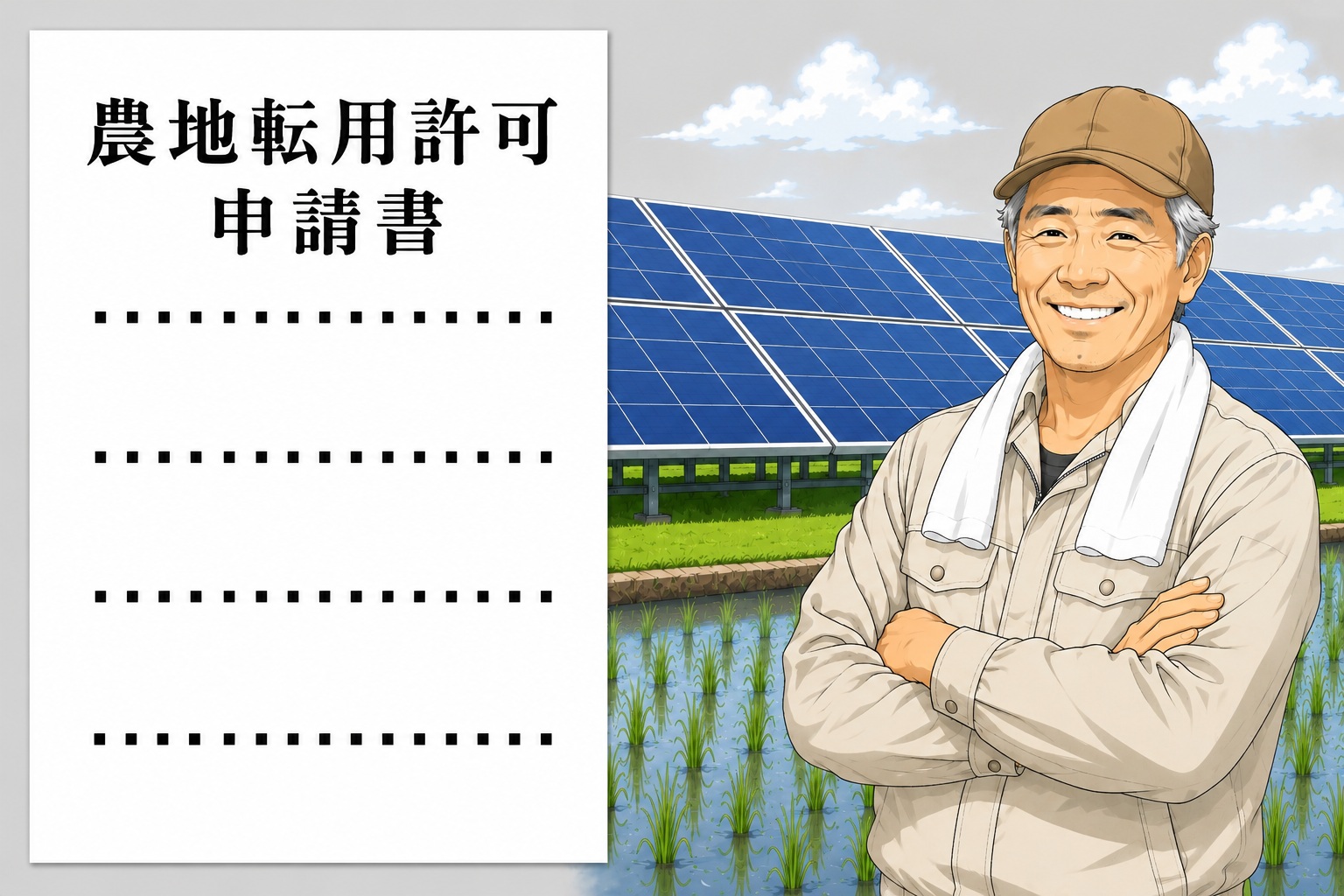 行政書士かわせ事務所【長浜市・彦根市】 取扱業務 農地転用